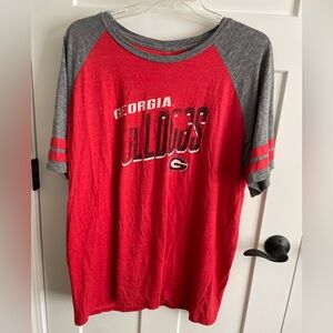 Men’s, 3XL Georgia bulldogs top. FANATICS, College football, go dawgs!